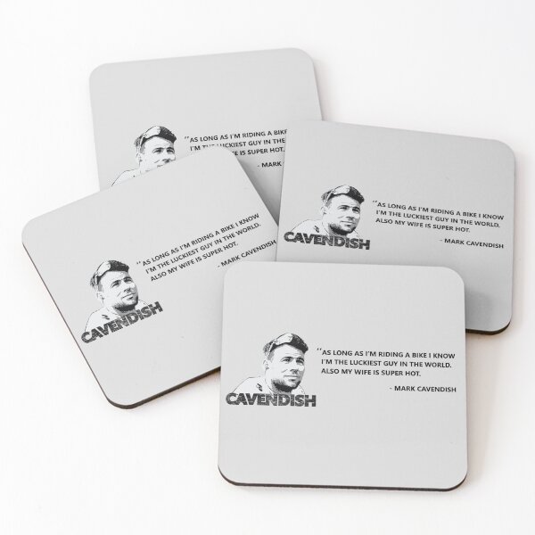 Item preview, Mark Cavendish Quote designed and sold by denisseinfeld.