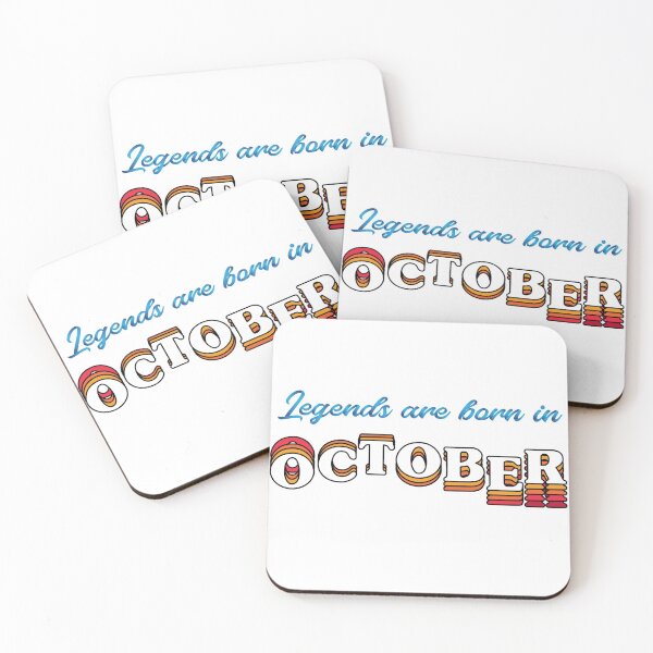 Item preview, Legends are born in October designed and sold by ElenaDanilo.