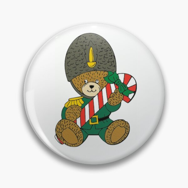 Item preview, Christmas Teddy Bear Soldier With candy Cane designed and sold by MurphyMorganGifts.