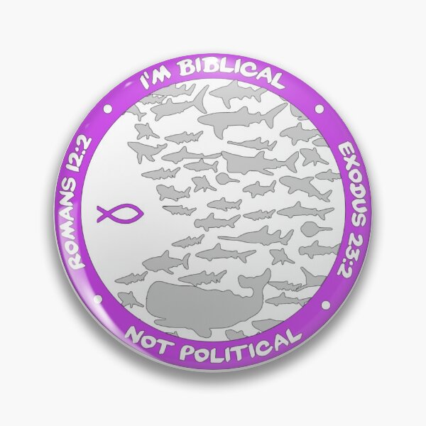 Item preview, I'M BIBLICAL NOT POLITCIAL (Romans 12:2 Exodus 23:2) designed and sold by BLYFTD.