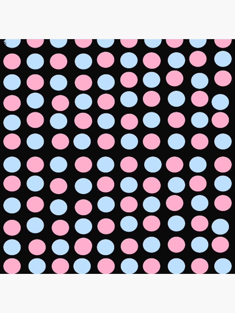 light-blue-and-light-pink-polka-dots-poster-for-sale-by-bara7-redbubble