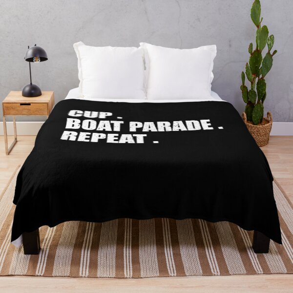 Item preview, Cup. Boat Parade. Repeat, pontoon captain shirt, boating shirt  designed and sold by T-DESIGNEDZ.