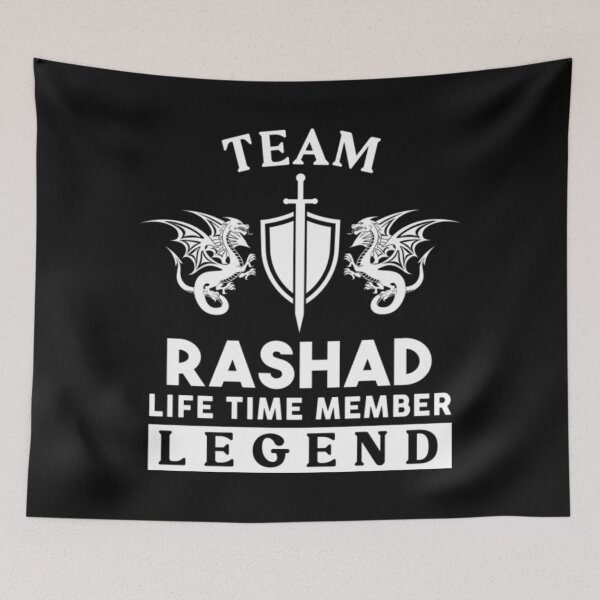 Item preview, Rashad T-ShirtRashad Name T Shirt - Rashad Life Time Member Legend Gift Item Tee  designed and sold by Daisyshopp.