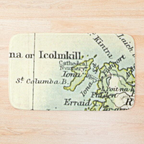 Item preview, ISLE OF IONA & surrounding area map 1899 designed and sold by yourscotland.