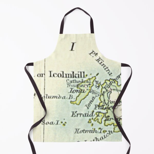 Item preview, ISLE OF IONA & surrounding area map 1899 designed and sold by yourscotland.