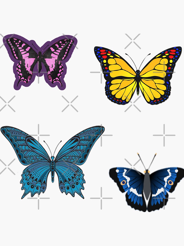 "Umi butterfly" Sticker for Sale by RIAD16 Redbubble