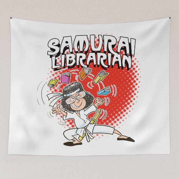 Item preview, Samurai Librarian designed and sold by jimbairn.