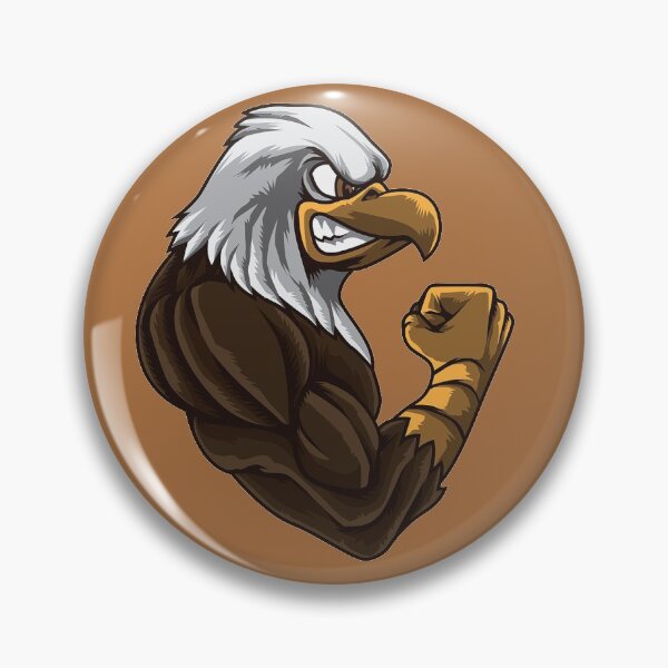 Item preview, Muscular Eagle designed and sold by Pawn Shop JB.