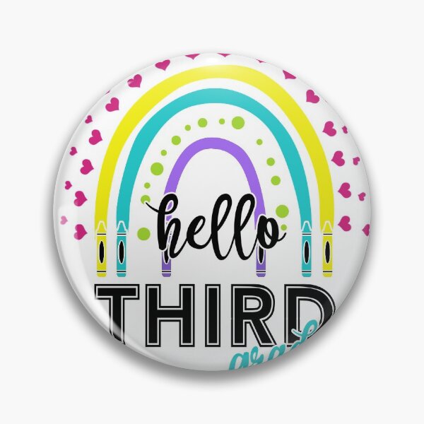 Item preview, Hello Third Grade designed and sold by Dutlu.