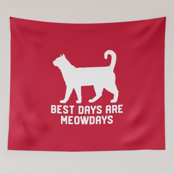 Item preview, Best Days Are Meowdays - Funny Gift For Cat Lovers #2 designed and sold by SalahBlt.