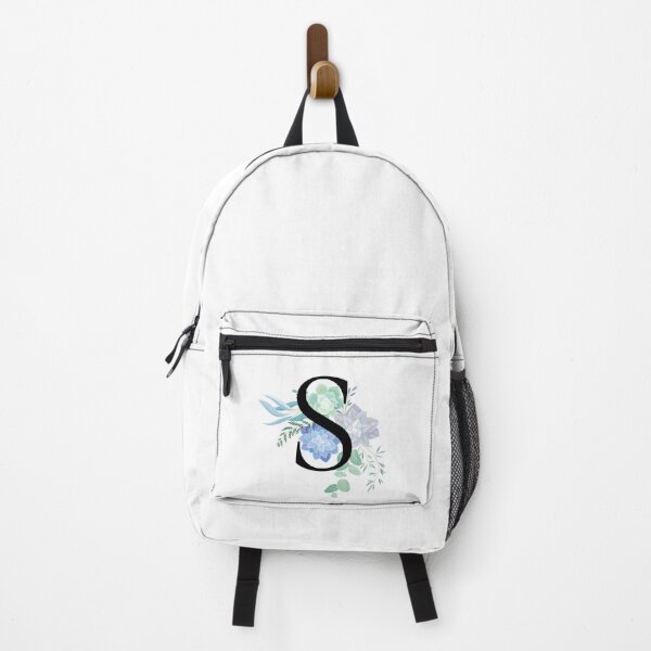 Item preview, Single Initial note "S" Flower monogram Personal Expression designed and sold by Best-Of-Me.