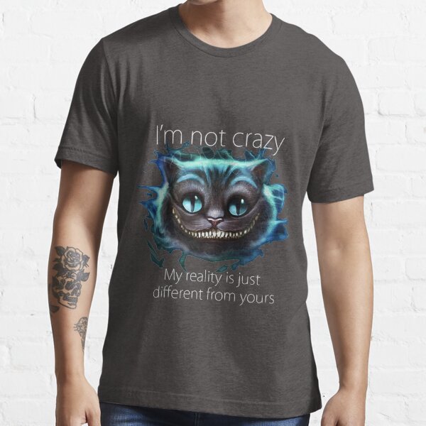 "Cheshire Cat Quote" Tshirt for Sale by IssySimmons Redbubble