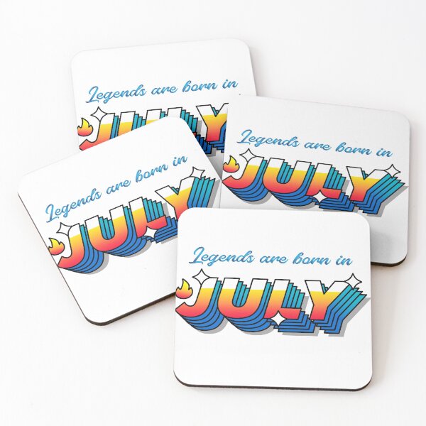 Item preview, Legends are born in July designed and sold by ElenaDanilo.