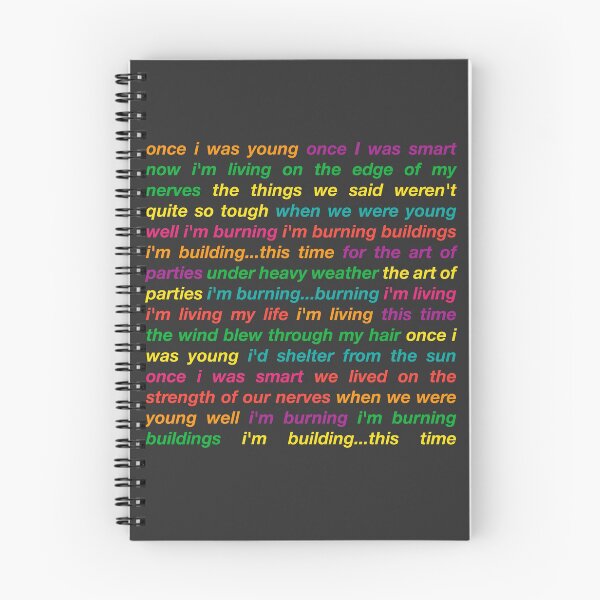 Item preview, Japan - "The Art Of Parties" Lyric Print - as 'Technique' designed and sold by Only Japan, Bowie, New Order, Ultravox.