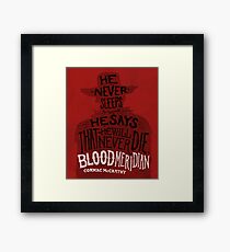 Blood Meridian Art Print Framed Print