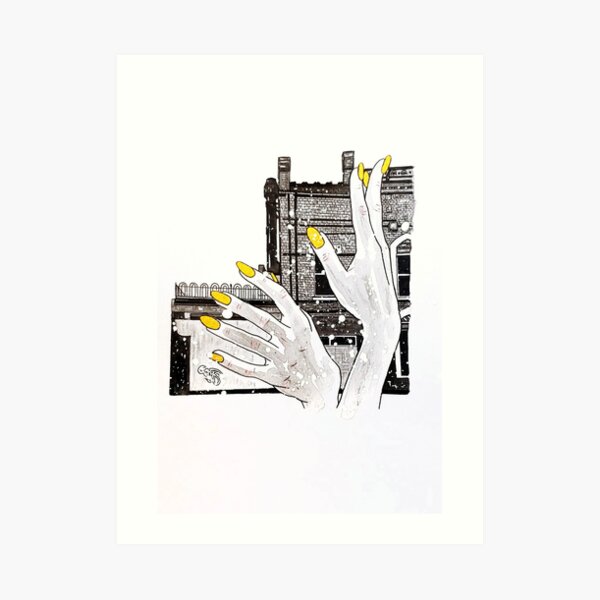 Hands Around Art Print
