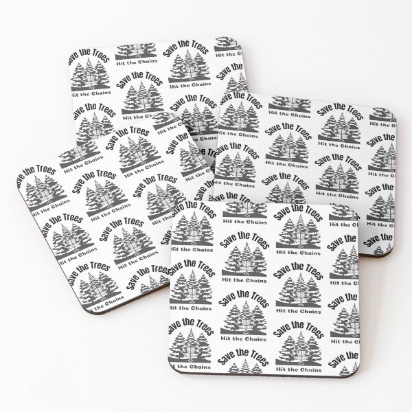 Item preview, Disc Golf Hit the Chains Save the Trees, Funny Saying designed and sold by DiscGolfTees.
