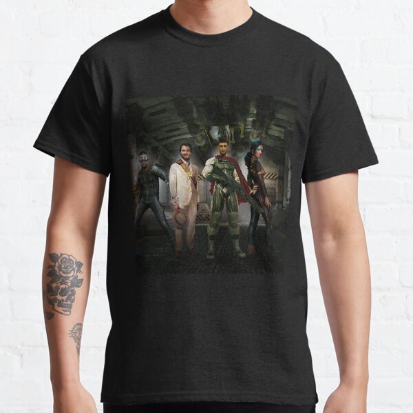 The Crew of the Wajib al-Usra Tees Classic T-Shirt