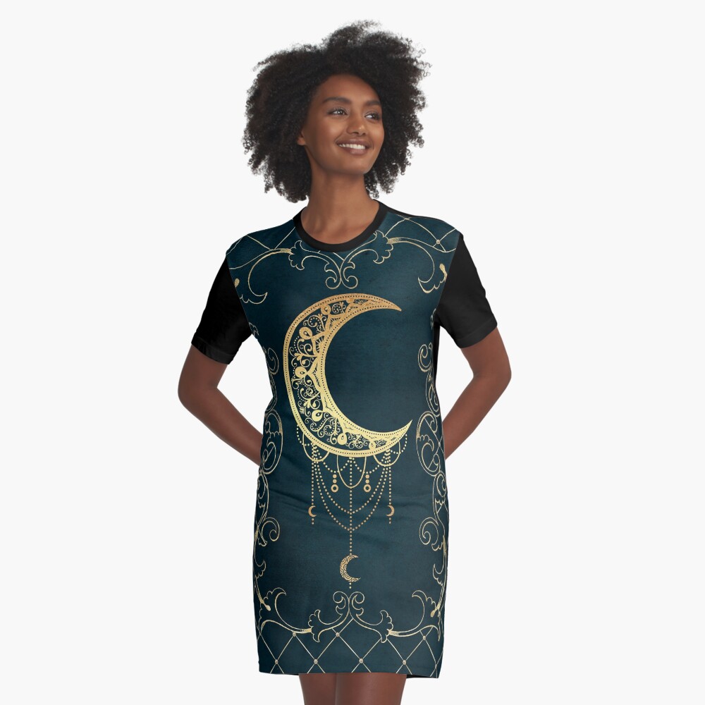Item preview, Graphic T-Shirt Dress designed and sold by ArtStyleAlice.