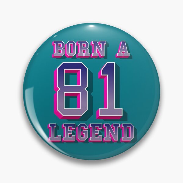 Item preview, Born A 81 Legend designed and sold by the-krisney-way.