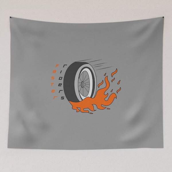 Item preview, Faster Rider Illustration designed and sold by nueman.
