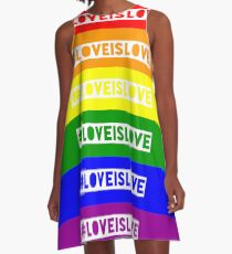 #LoveIsLove A-Line Dress