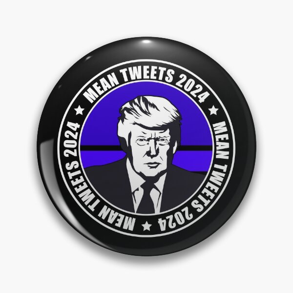 Item preview, Mean tweets 2024, Mean tweet Funny Political Anti Biden Pro Trump #darkbackground designed and sold by Happy-PrintZ.