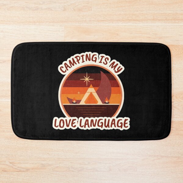 Item preview, Camping Is My Love Language designed and sold by Danielle Shafiki.