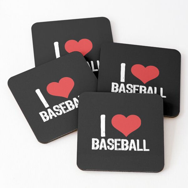 Aperçu de l'œuvre J'aime le base-ball créée et vendue par The "I Love Everything" Shop.