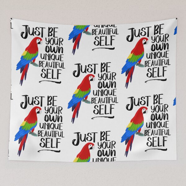 Item preview, Parrot - just be your owm unique beautiful self designed and sold by LeHongTien.