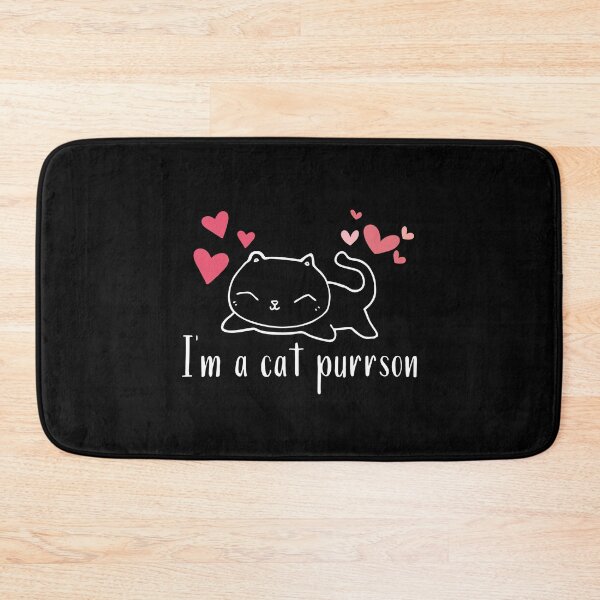 Item preview, Really cute cat | I'm a cat purrson designed and sold by Sebastian Crafts.