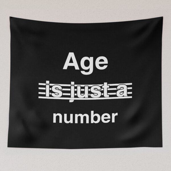 Item preview, Age is just a number designed and sold by Life-chang.
