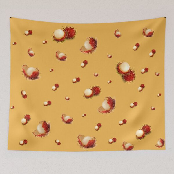 Item preview, RAMBUTAN IS A HAIRY FRUIT TROPICAL FRUIT designed and sold by HAIFAHARIS.
