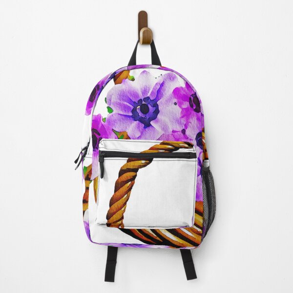 Item preview, Purple flower basket designed and sold by Fananaa.