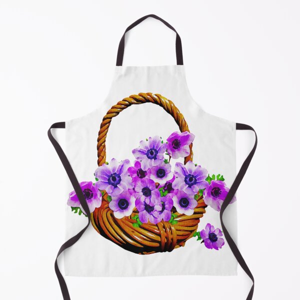 Item preview, Purple flower basket designed and sold by Fananaa.