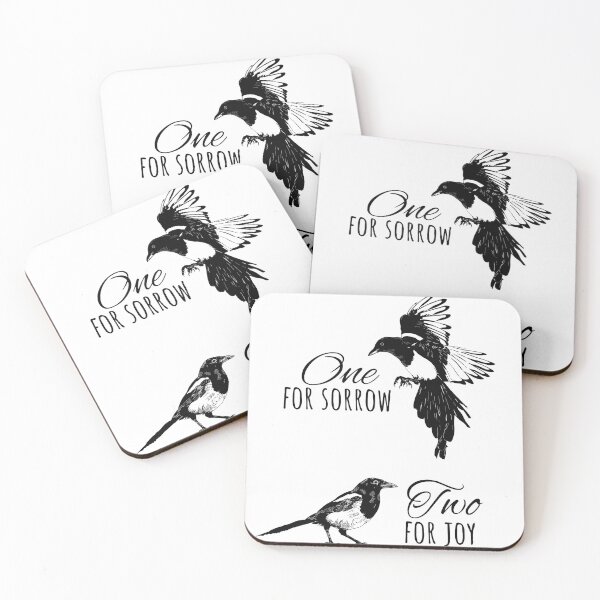 Item preview, one for sorrow two for joy designed and sold by ofspaceandtime.