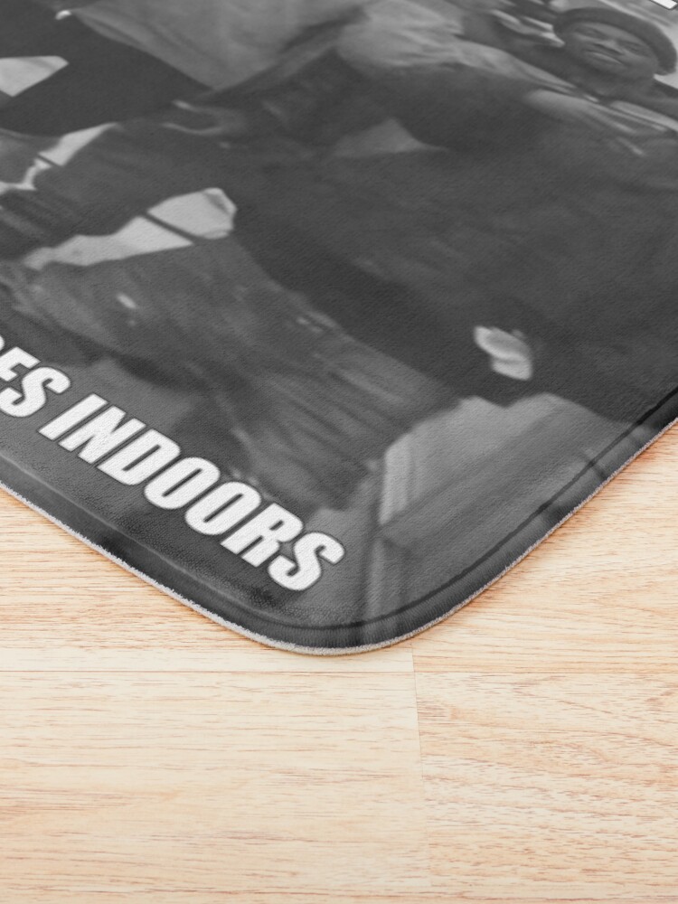 Thumbnail 3 of 6, Bath Mat, All My Homies Remove Their Shoes Indoors designed and sold by enjoymymemes.