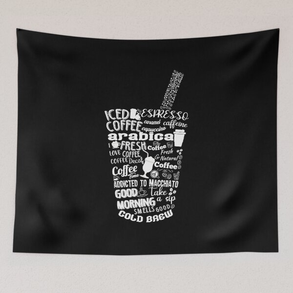 Item preview, Coffee Cup Illustration Coffee Typography Mom Gift Coffee Lover Gift for Dad designed and sold by TH3--DESIGNER.