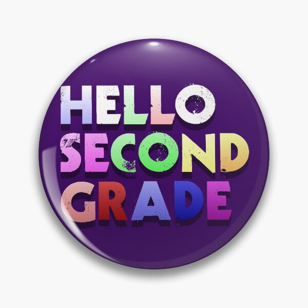 Item preview, HELLO SECOND GRADE designed and sold by AlexSin.
