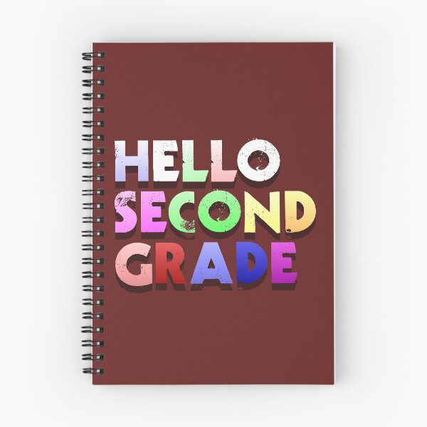 Item preview, HELLO SECOND GRADE designed and sold by AlexSin.