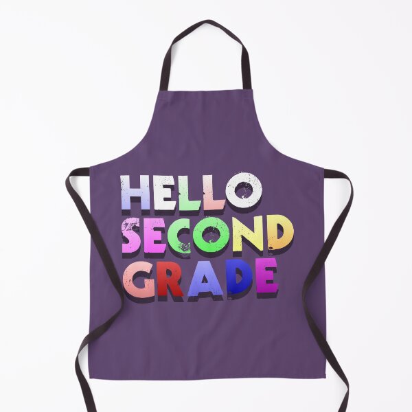 Item preview, HELLO SECOND GRADE designed and sold by AlexSin.