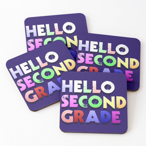 Item preview, HELLO SECOND GRADE designed and sold by AlexSin.