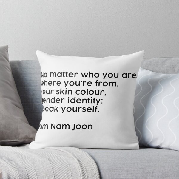 Item preview, Speak Yourself | Kim Namjoon BTS Bangtan Sonyeondan Speech Statement designed and sold by miebyjamie.