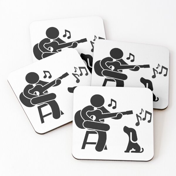 Item preview, Happy Man and Dog Singing A Song Together designed and sold by tnwbank.