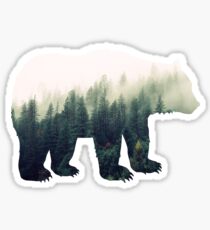 Bear in the Forest Sticker