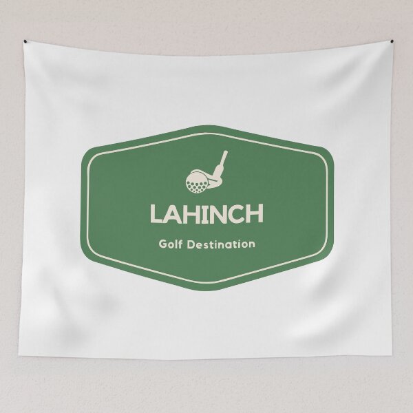 Item preview, Lahinch in Ireland, Europe - Golf Old Course Travel Destination Logo designed and sold by Vintage-TM.