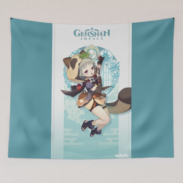 Item preview, Genshin Impact - Sayu Character Official Poster designed and sold by Krimsy.