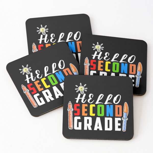 Item preview, Hello Second Grade, hello 2nd grade, Teacher Kids Gift designed and sold by oussimakh.