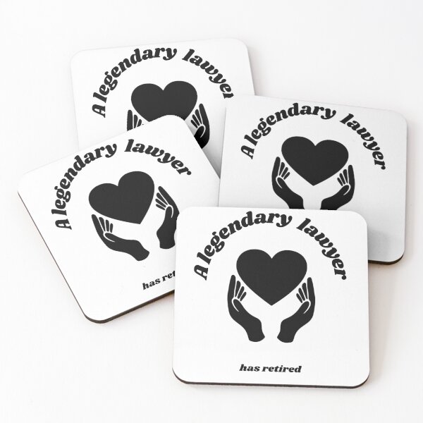 Item preview, A legendary lawyer has retired.  designed and sold by Artloverperson1.