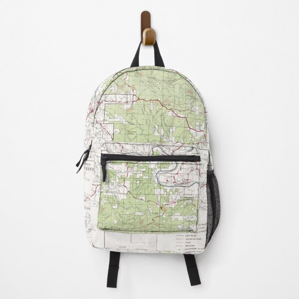 Item preview, Ozark National Forest Map (1972) Arkansas Woodland Reserve Atlas designed and sold by BravuraMedia.